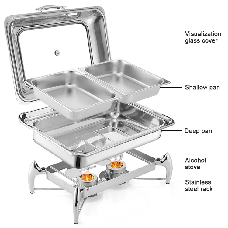 Individuelles Buffet Chafing Dish